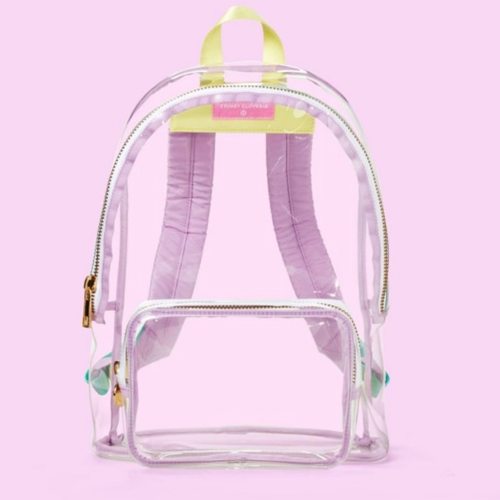 Limited Edition NWT Stoney Clover Lane x Target Clear backpack
